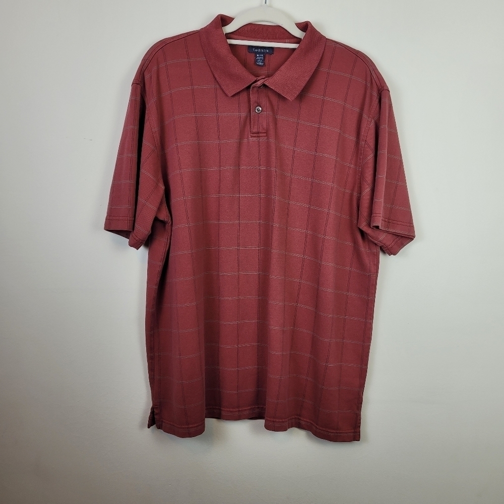 VAN HEUSEN Short Sleeve Polo Size XL